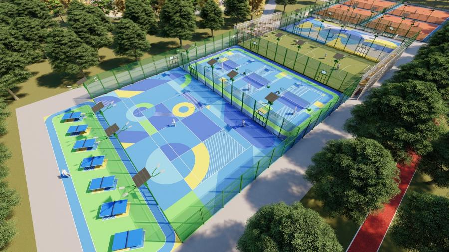 Khu sân thể thao ngoài trời 4