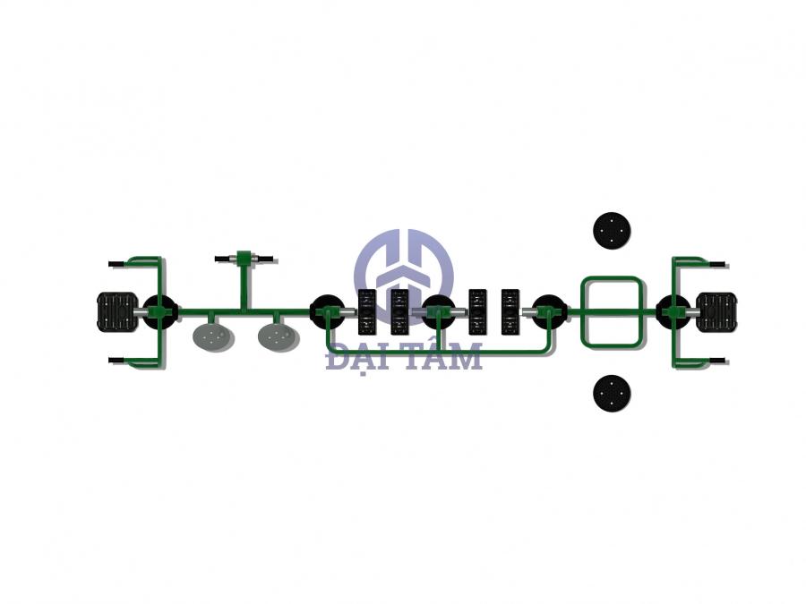Trạm tập thể dục ngoài trời dành cho trẻ em DTT01