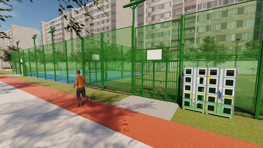Khu sân thể thao ngoài trời 6