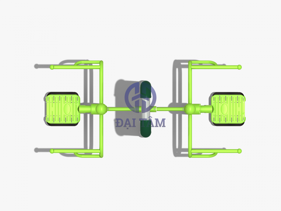 Dụng cụ tập lướt ván trụ đôi ngoài trời DTD08