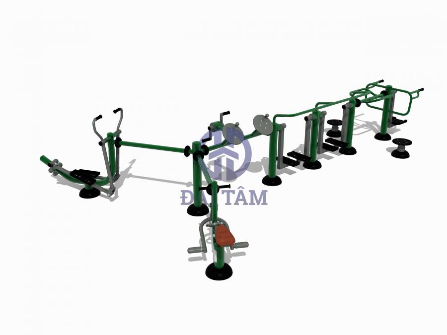 Trạm tập thể dục ngoài trời dành cho trẻ em DTT02