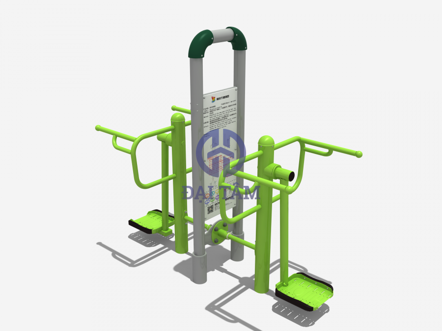 Dụng cụ tập lướt ván trụ đôi ngoài trời DTD08