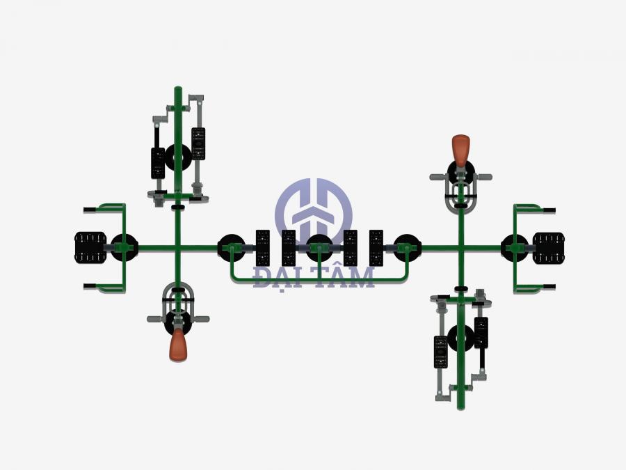 Trạm tập thể dục ngoài trời dành cho trẻ em DTT04