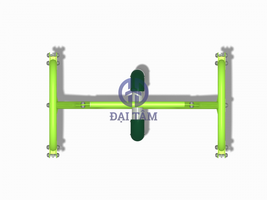 Dụng cụ tập kéo duỗi tay ngoài trời trụ đôi DTD04