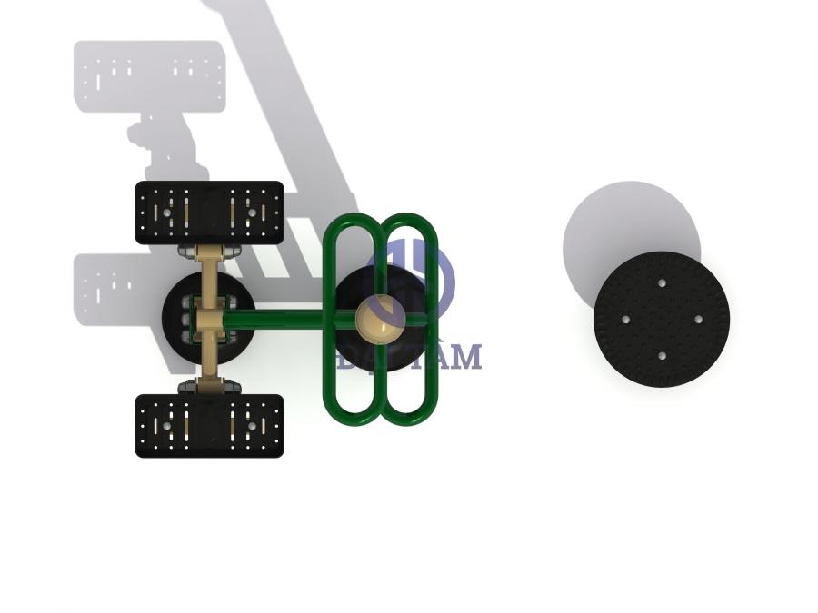 Dụng cụ tập nhẩy và  xoay DT15