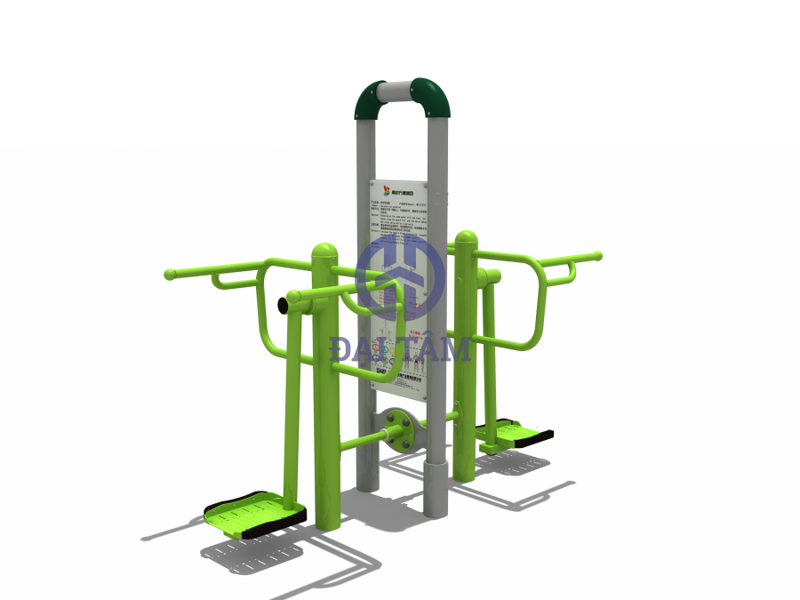 Dụng cụ tập lướt ván trụ đôi ngoài trời DTD08