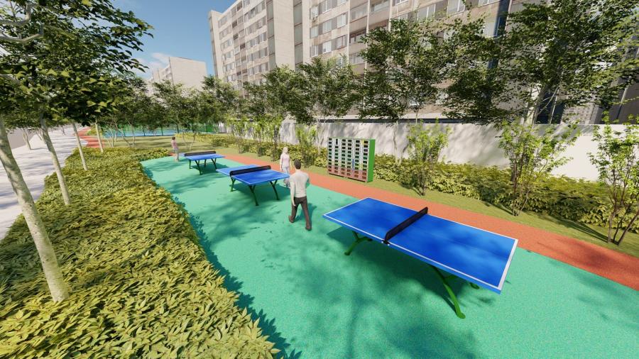 Khu sân thể thao ngoài trời 4