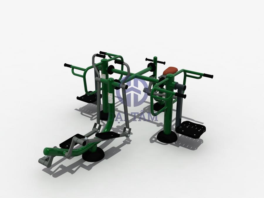 Trạm tập thể dục dành cho trẻ em ngoài trời DTT05