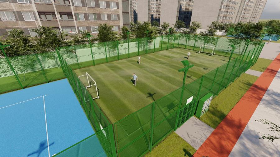 Khu sân thể thao ngoài trời 6